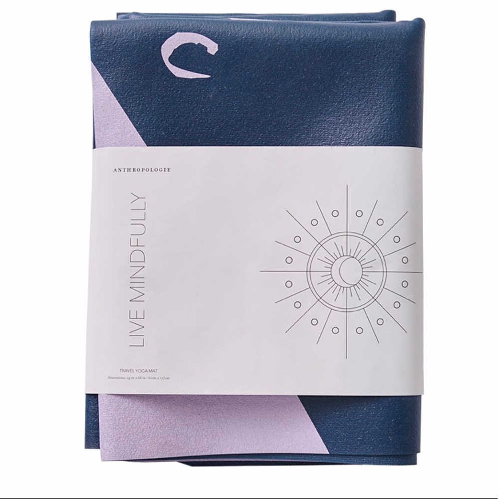 Anthropologie Travel Yoga Mat